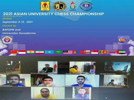 ایران نایب قهرمان مسابقات شطرنج دانشجویان آسیا شد