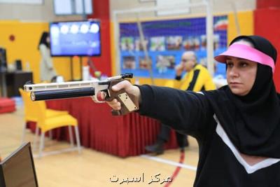 تیم تپانچه ۵۰ متر ایران طلایی شد