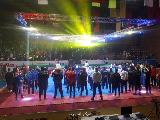 برگزاری مراسم افتتاحیه مسابقات قهرمانی جهان کاراته و تکواندوی ناشنوایان