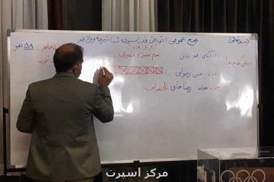 گزارشی از مجمع انتخابات فدراسیون شنا