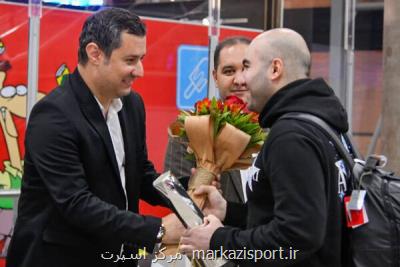 بازگشت حسین وفایی به ایران بعد از قهرمانی در مسابقات ۲۰۲۲