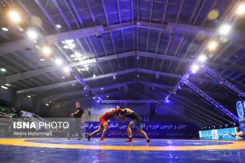 خوزستان میزبان مسابقات بین المللی کشتی فرنگی جام شاهد شد