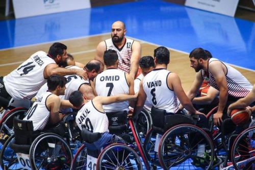 صعود مردان بسکتبال با ویلچر ایران به نیمه نهایی قهرمانی آسیا