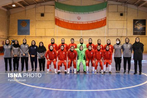 برد پرگل دختران فوتسال ایران مقابل ازبکستان