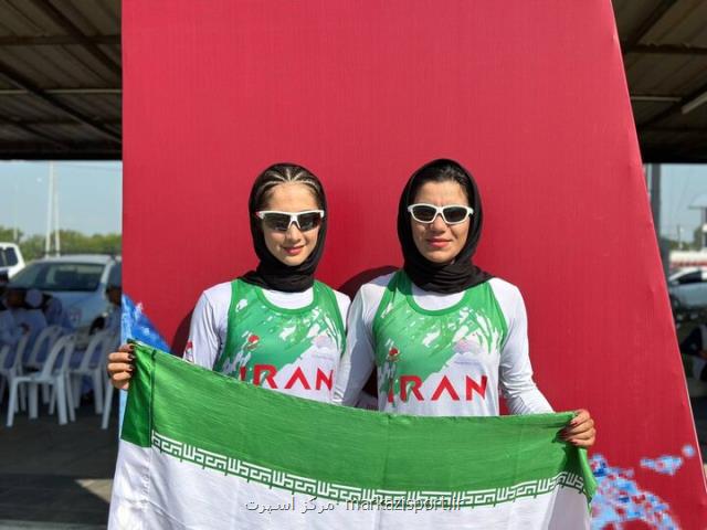 دو مدال طلای دختران قایقران ایران در مسابقات جوانان آسیا