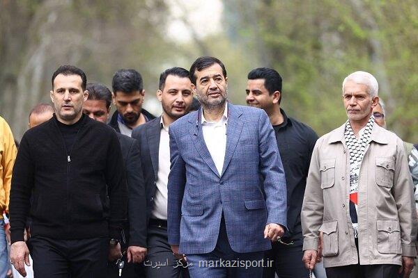 حضور وزیر ورزش و جوانان در راهپیمایی روز جهانی قدس