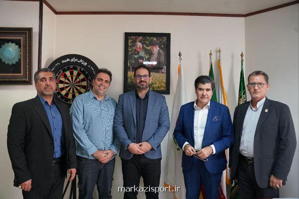 خواننده مشهور در فدراسیون ورزش های همگانی به همراه عکس