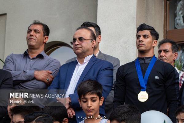 قدردانی از مهدی الفتی توسط هیات اجرائی کمیته ملی المپیک