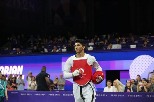 شروع طوفانی آرین سلیمی در تکواندوی قهرمانی جهان