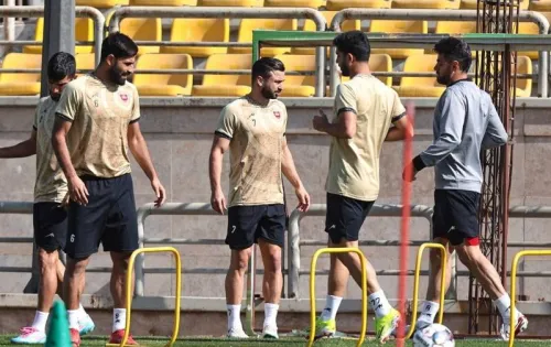 برنامه فشرده پرسپولیس برای دیدار با تراکتور