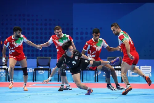 زمان افتتاح مقر کنفدراسیون کبدی آسیا در ایران