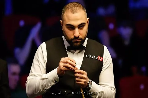 پایان کار حسین وفایی در لیگ قهرمانی 2026 اسنوکر