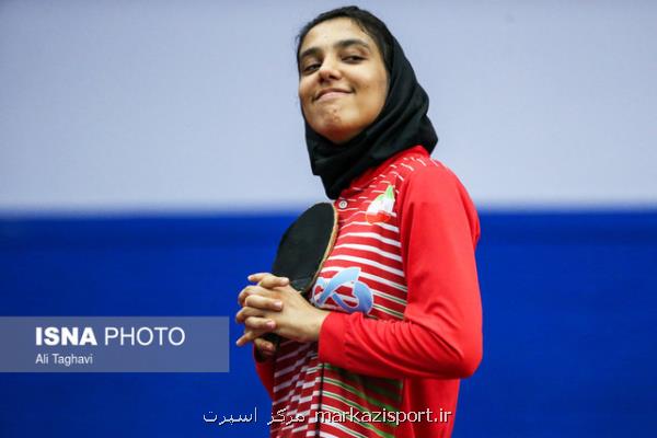 دردسرهای دختر پینگ پنگ باز در ایام شیوع كرونا!