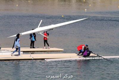 آغاز دور جدید اردوی تیم ملی روئینگ در دریاچه آزادی